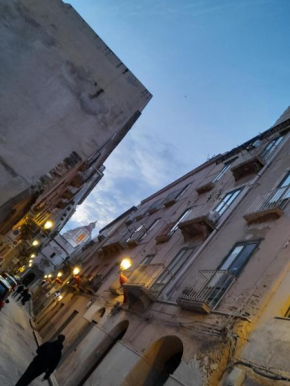 cortile della neve